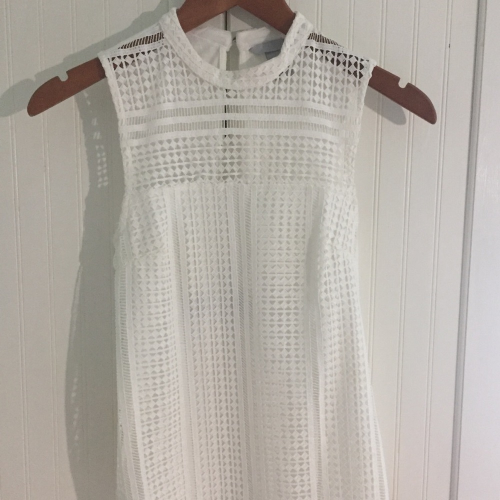 H&M white lace top⚡️